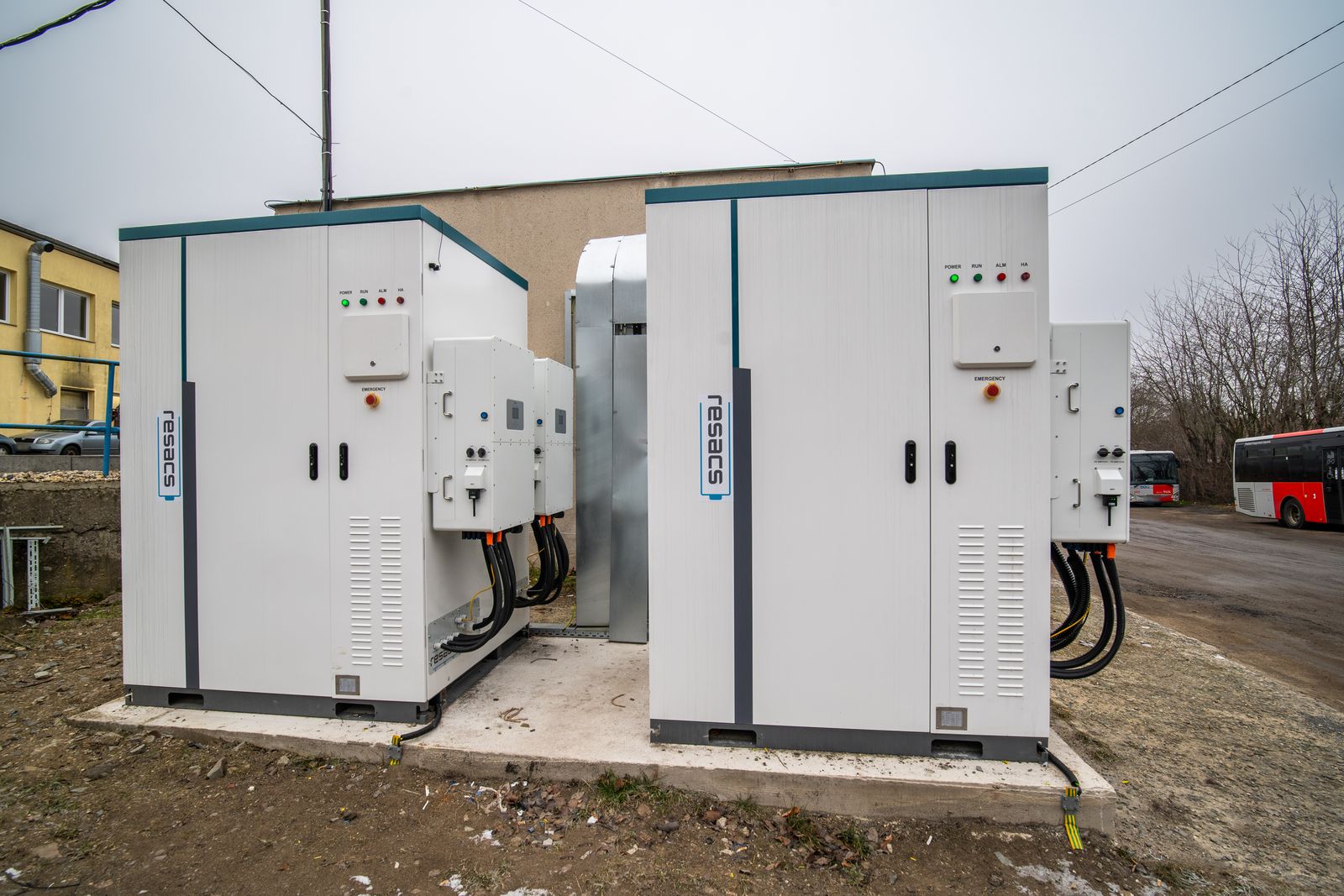 Resacs 200 kW / 430 kWh battery storage – Force energy s.r.o., Jílové&nbsp;u&nbsp;Prahy