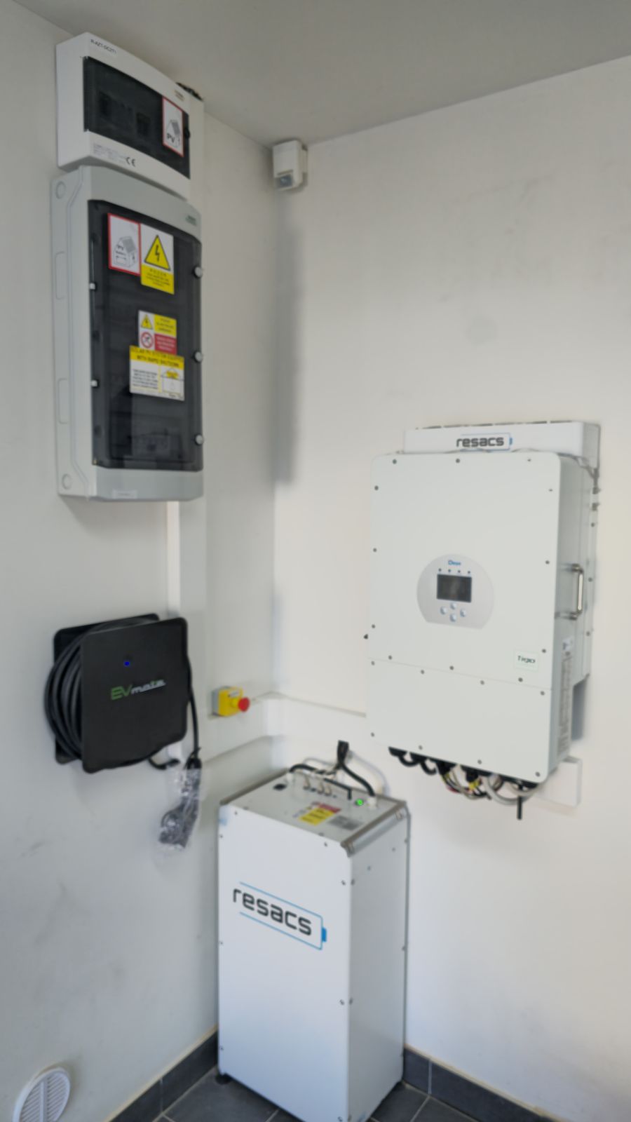 Resacs 17.5 kWh battery storage in&nbsp;a&nbsp;family home, Central Bohemian Region