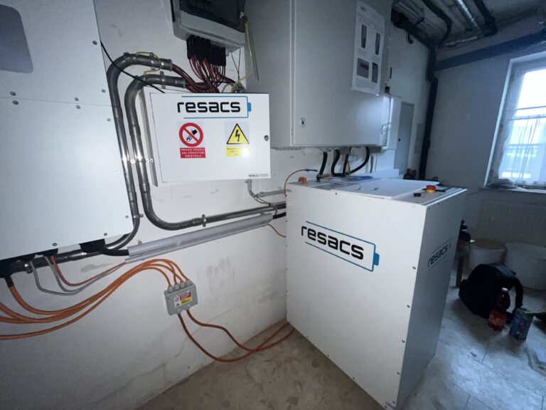Bateriové úložiště Resacs 50 kW / 87,5 kWh – zákazník neuveden, Mauerbach (AT) (instalace Green Solution GmbH)